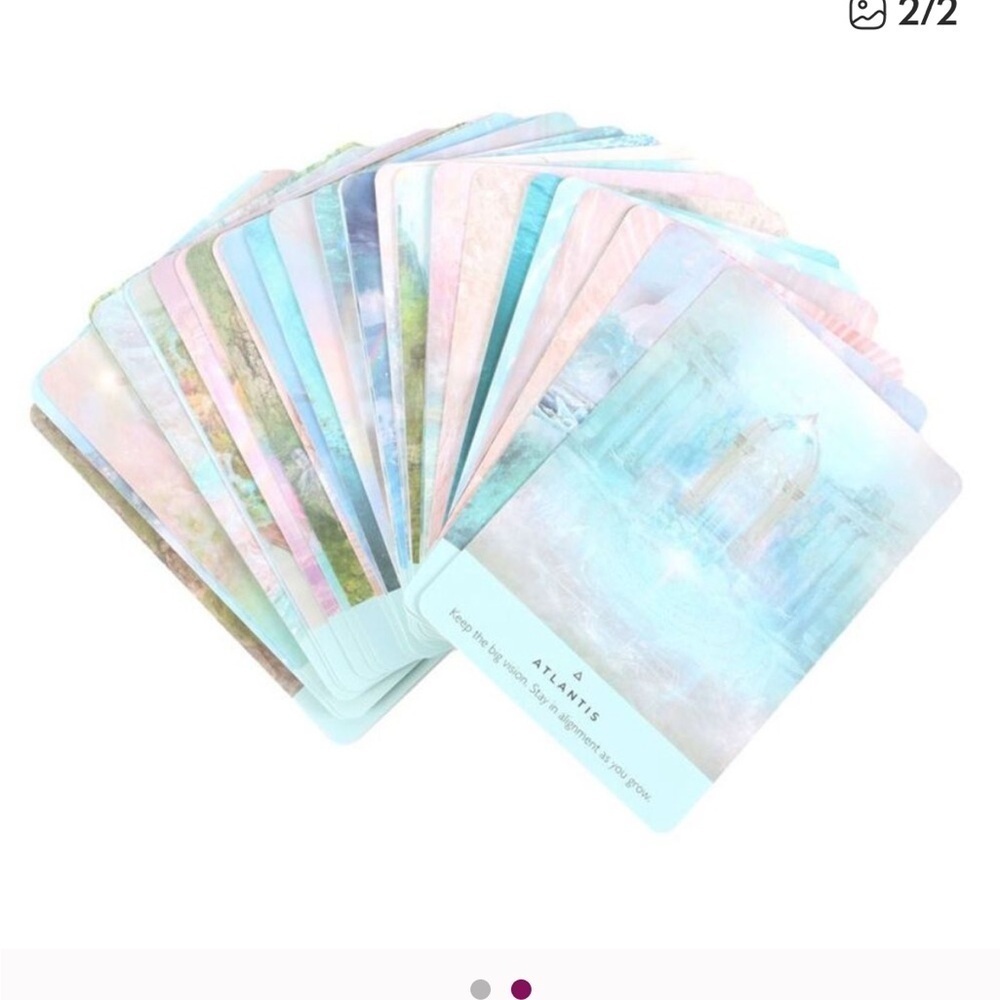 Rebecca Campbell The Healing Waters Oracle Cards / Blue